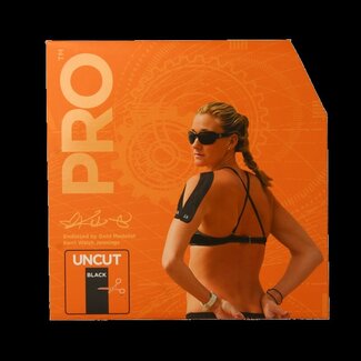 KT Tape Jumbo pro roll 38 meter zwart uncut 1 Stuks