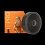 Jumbo pro roll 38 meter zwart uncut 1 Stuks