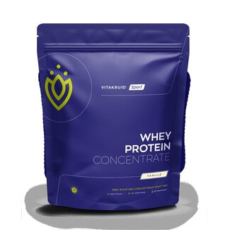 Vitakruid Whey protein concentrate  vanille 930 Gram
