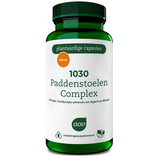 AOV 1030 Paddenstoelen complex 60 Vegetarische capsules