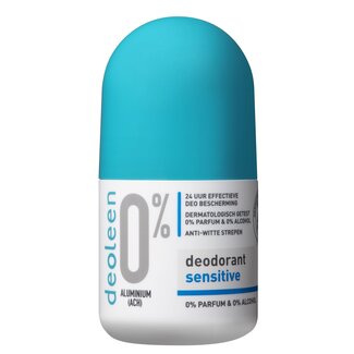 Deoleen Deodorant roller 0% sensitive  50 Milliliter