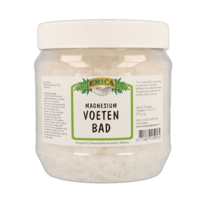 Voetenbad magnesium 750 Gram