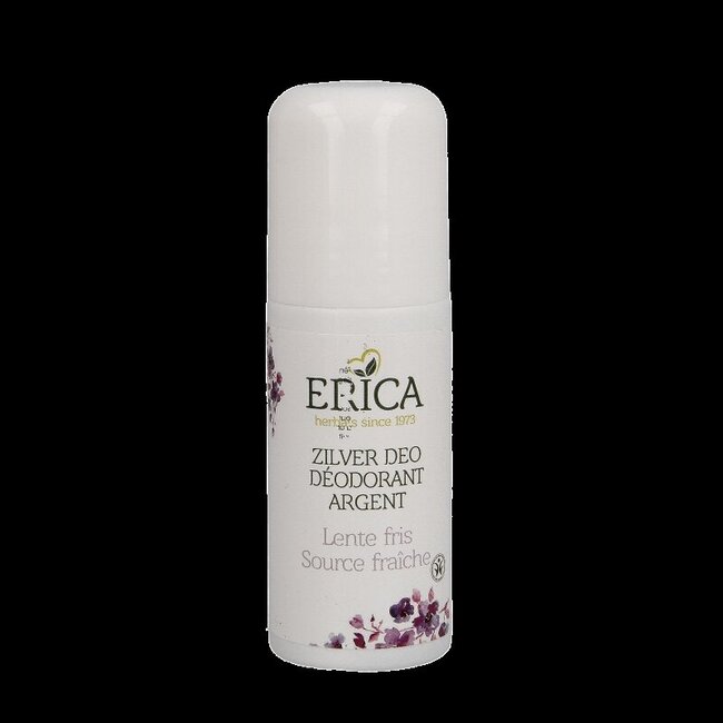 Zilver deodorant roller lente fris 50 Milliliter