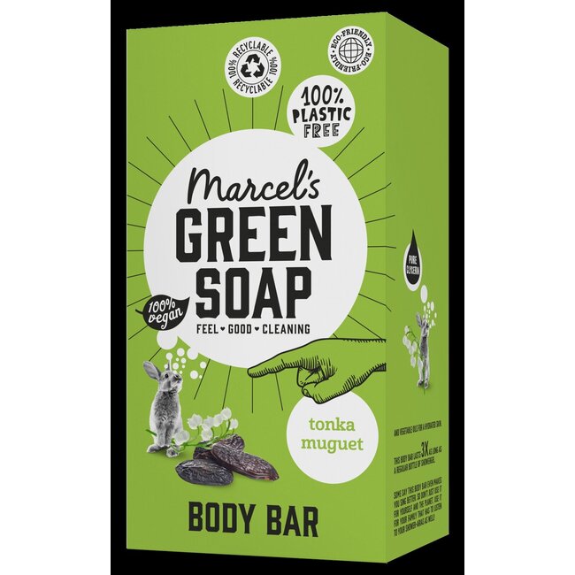 Shower bar tonka & muguet 150 Gram