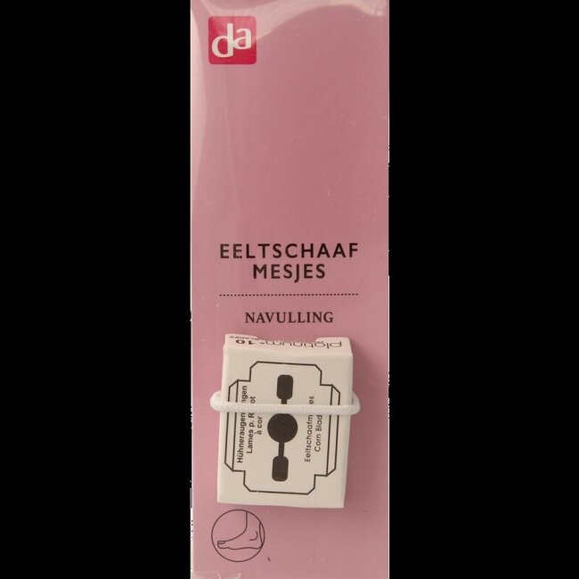 Eeltschaafmesjes 10 Stuks