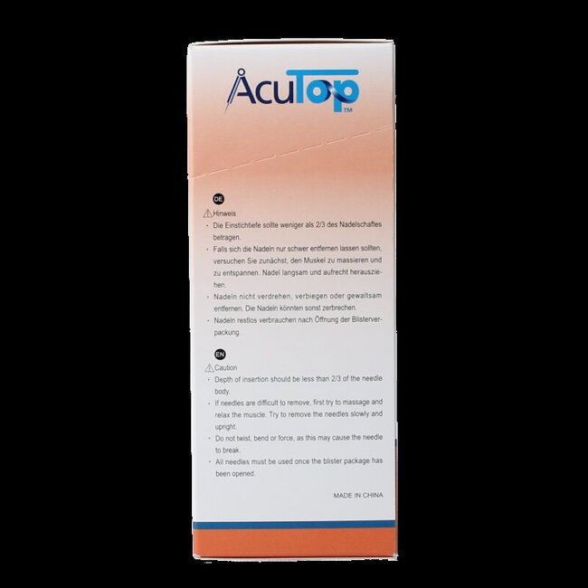 Aiguille de dry needling KJ-T 0,30 x 75 mm 100 pièces