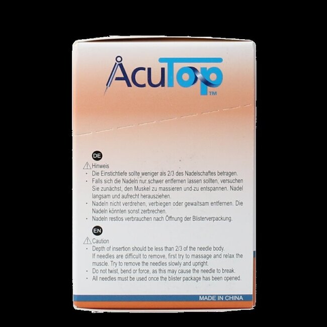 Aiguille de dry needling KJ-T 0,25 x 30 mm, 100 pièces