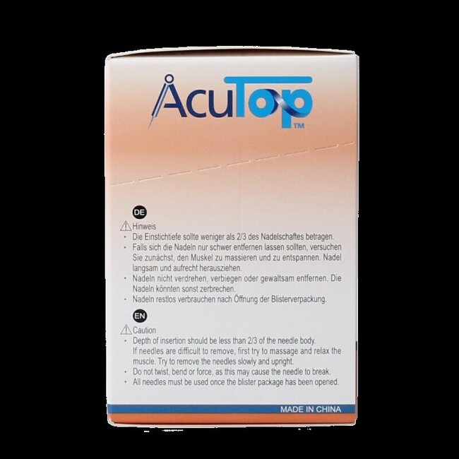 Aiguille de dry needling KJ-T 0,25 x 25 mm, 100 pièces