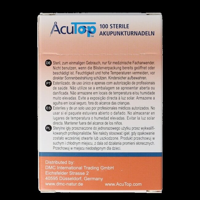 Aiguille de dry needling KJ-T 0,22 x 13 mm 100 pièces