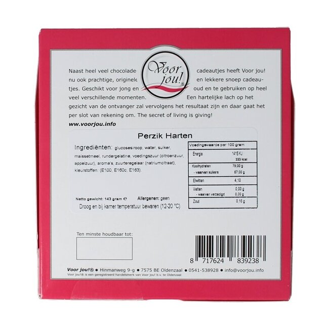 Veel liefs XXX 143 Gram