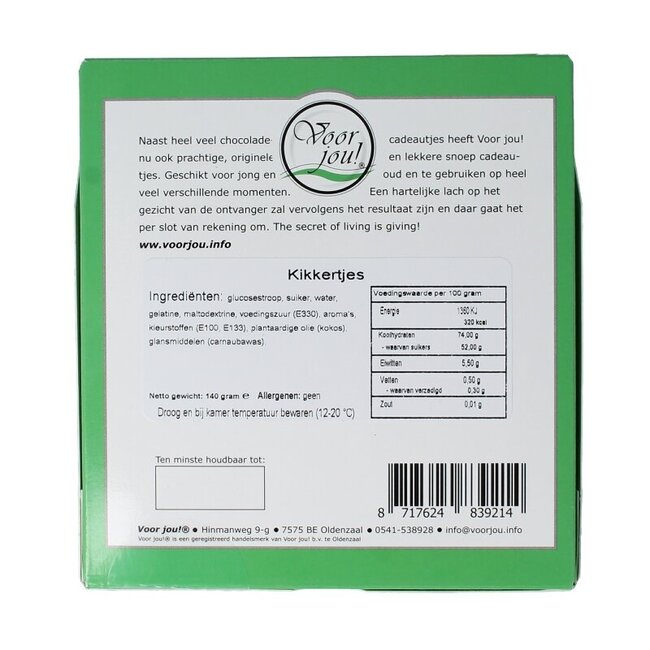 Heel veel opkikkertjes 140 Gram