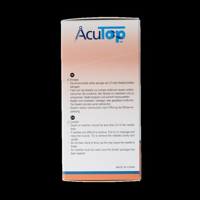 Aiguilles de dry needling KJ-T 0,22 x 40 mm 100 pièces