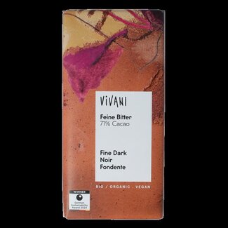Vivani Chocolate dark 71% bio 80 Gram