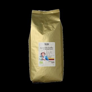 SUN Coffee Café en grains transporté à la voile extra dark roast bio 1 kg