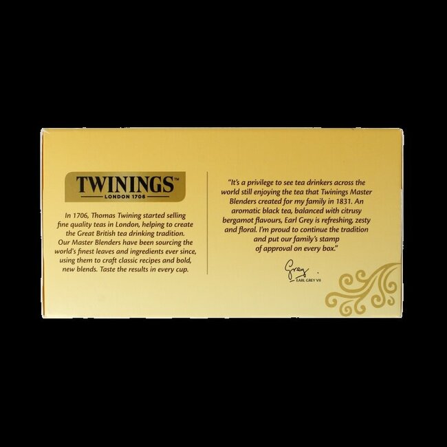 Earl grey envelop 50 Zakjes