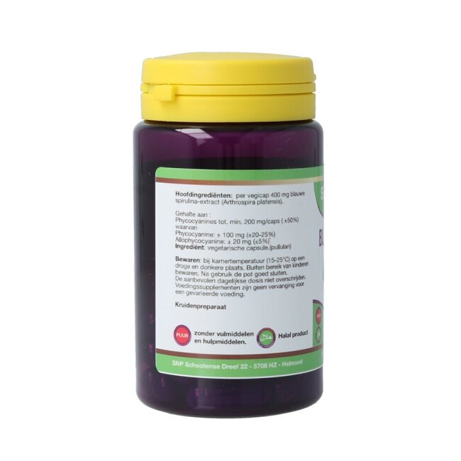 Spiruline bleue pure 30 gélules végétales