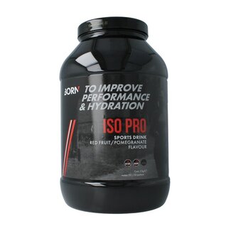 BORN Iso pro red fruit/pomegranate 2 Kilogram
