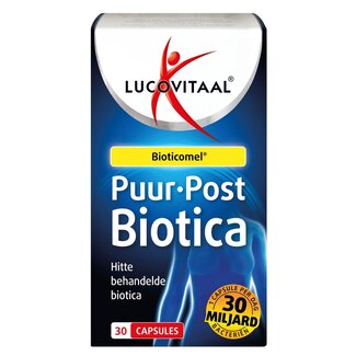 Lucovitaal Puur post biotica 30 Capsules