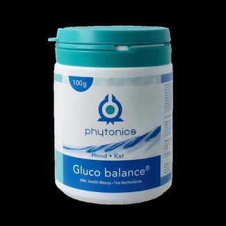 Phytonics Gluco balance hond/kat 100 Gram