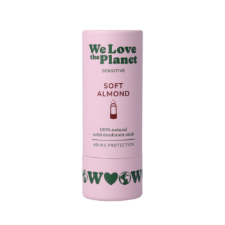 We Love Deodorant stick soft almond vegan 40 Gram