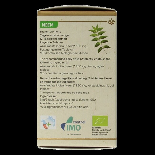 Neem bio 60 Tabletten