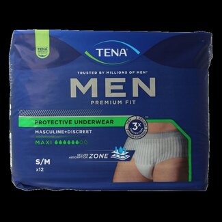 Tena Men Premium Fit taille M, 12 pièces