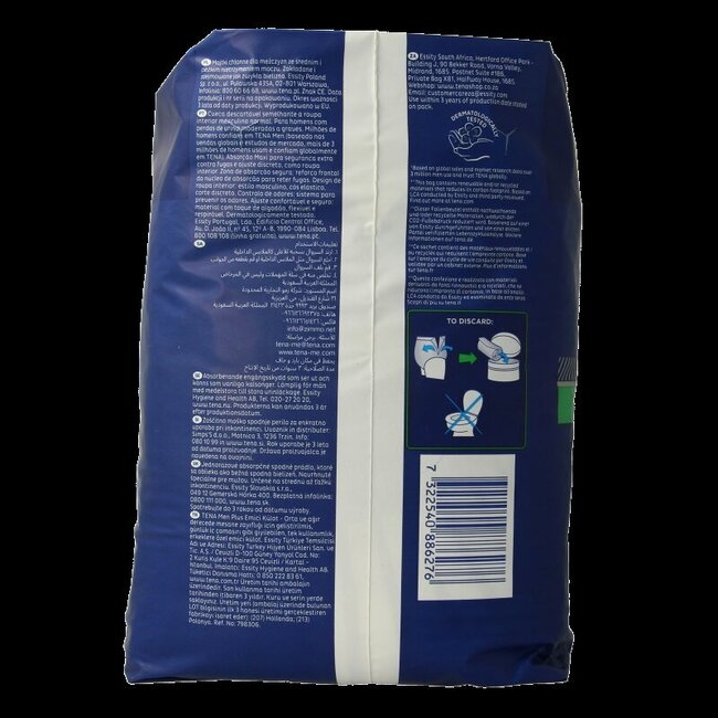 Men premium fit maat M 12 Stuks