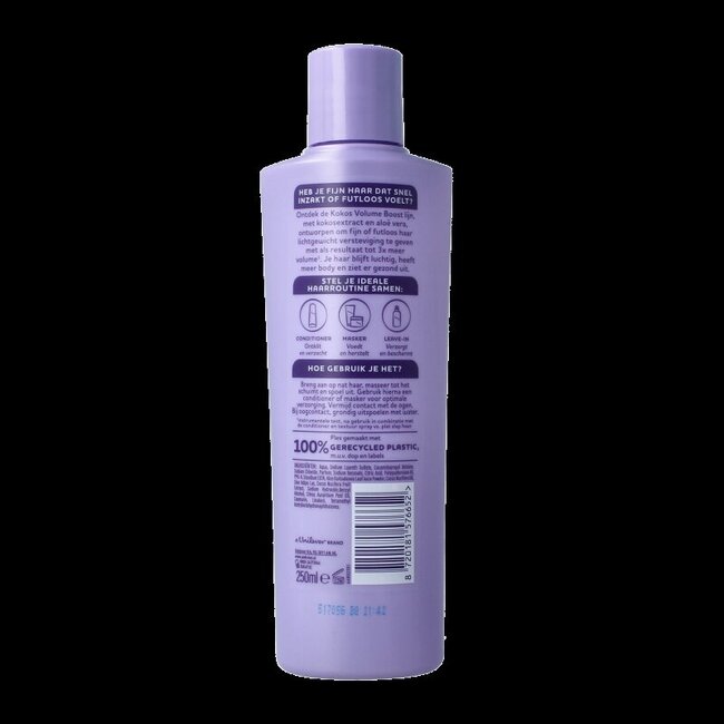 Shampoo kokos boost 250 Milliliter