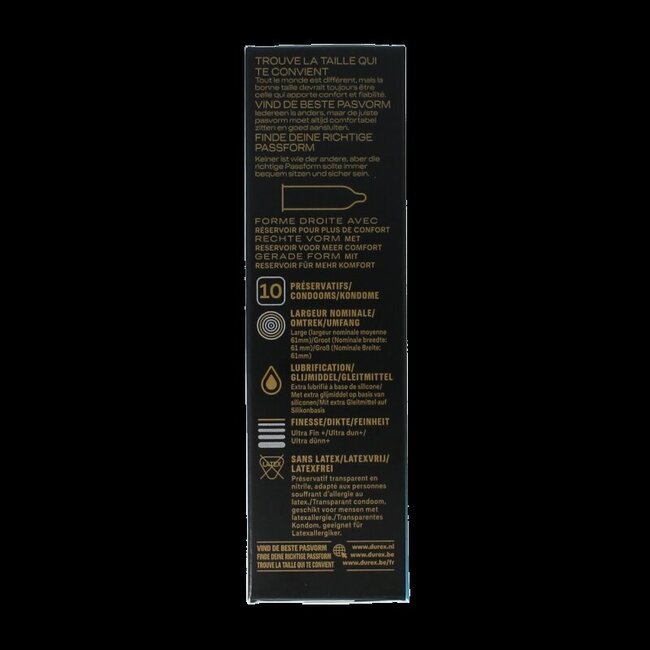 Condooms intensity XL 10 Stuks