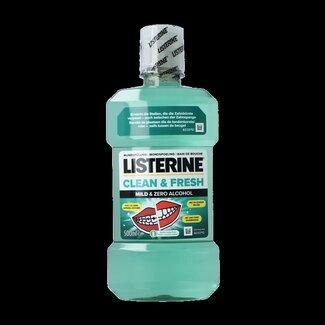 Listerine Bain de bouche Clean & Fresh 500 ml