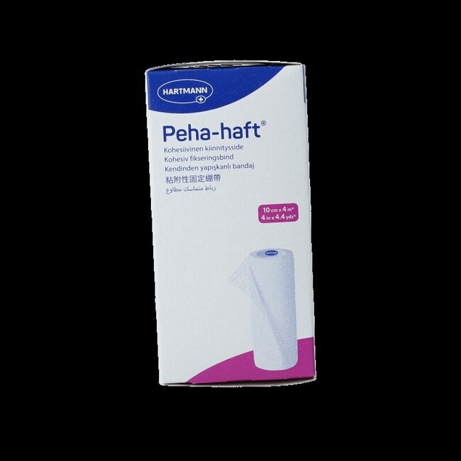 Peha-haft elastisch windsel 4m x 10cm 1 Stuks