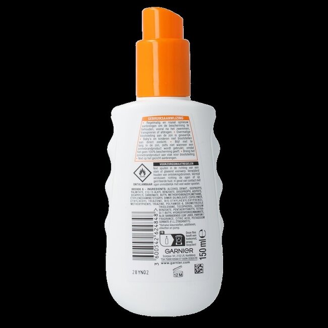 Invisible protect transparante spray SPF30 150 Milliliter