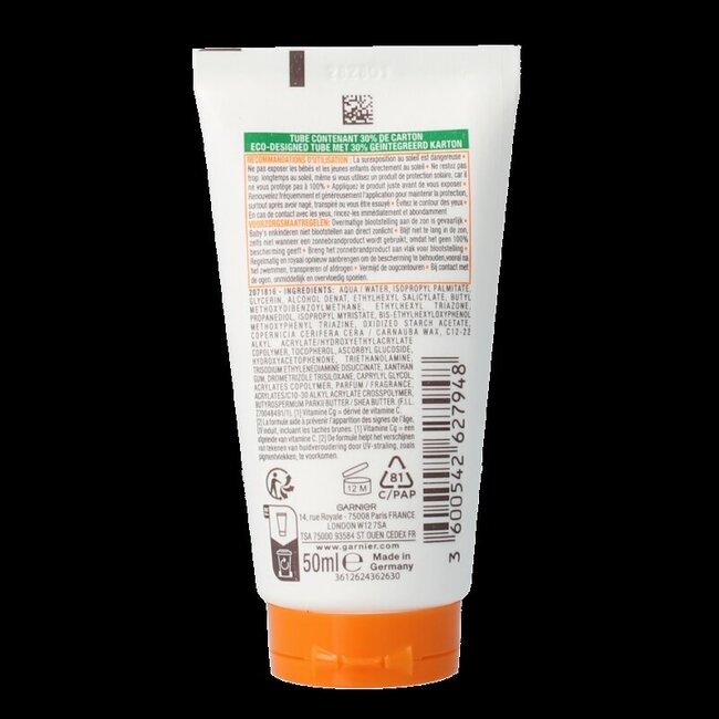 Lait hydratant protecteur SPF30 50 ml