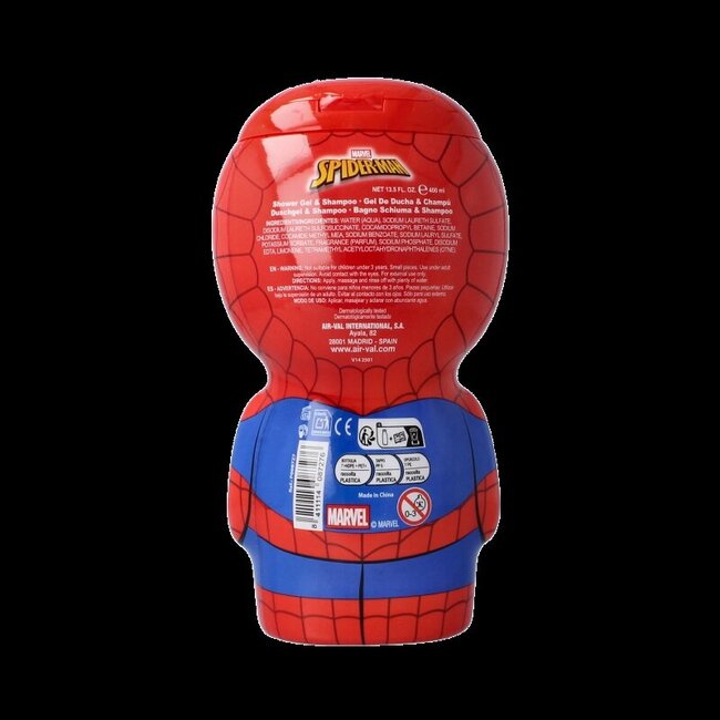 Spiderman showergel 2d 400 Milliliter