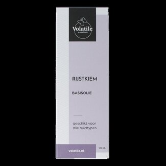 Volatile Rijstkiem basisolie glazen fles 100 Milliliter