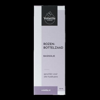 Volatile Rozenbottelzaad basisolie  glazen fles 100 Milliliter