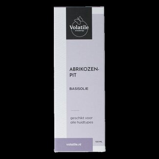 Volatile Abrikozenpit basisolie glazen fles 100 Milliliter