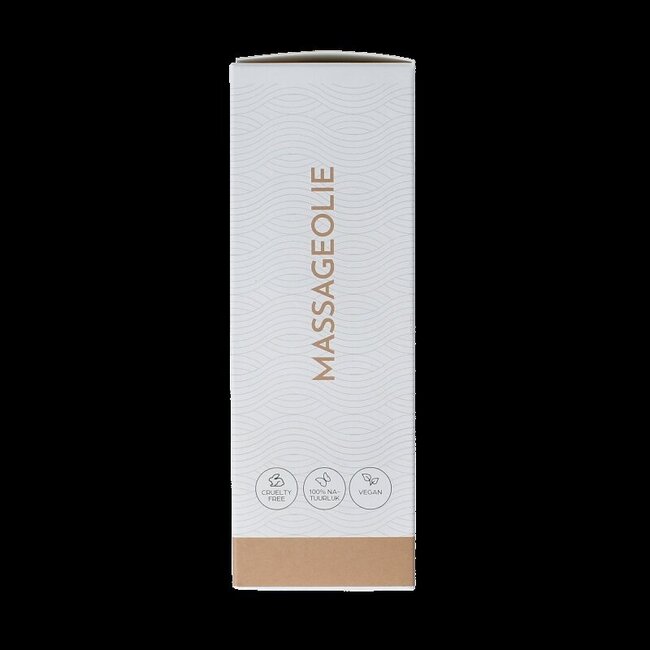 Huile de massage neutre flacon verre avec pompe 100 ml