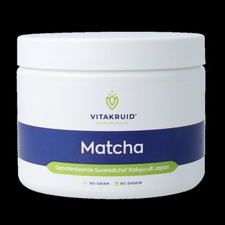 Vitakruid Matcha Premium SunMatcha Kokyu du Japon 90 g