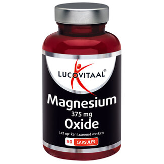 Lucovitaal Magnesium oxide 375mg 90 Capsules