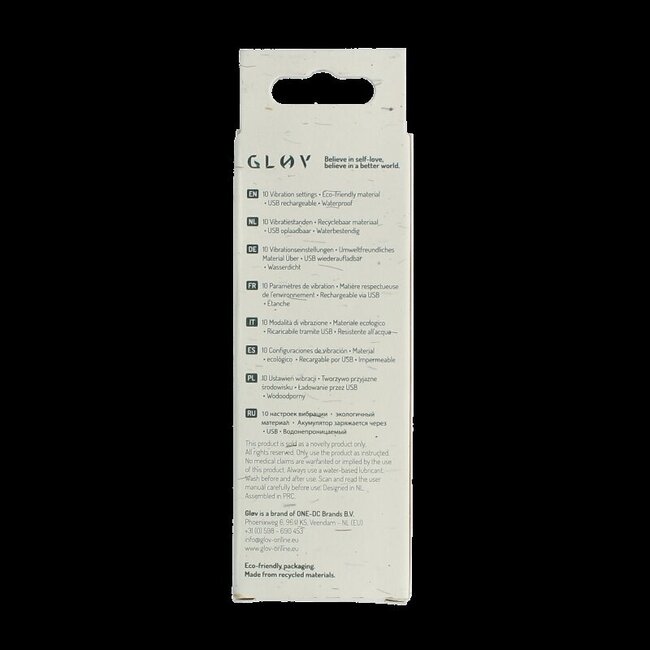 Saga eco bullet vibrator groen 1 Stuks