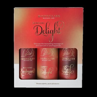 Bodygliss Sensual delight three-pack travel edition 150 Milliliter