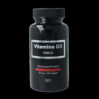 APB Holland Vitamine D3 1000IU 25mcg 360 Softgels