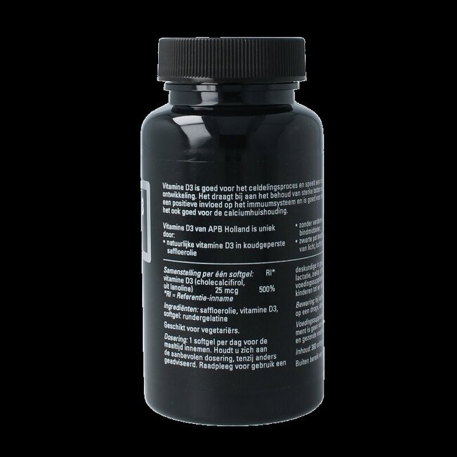 Vitamine D3 1000 UI 25 mcg 360 capsules molles