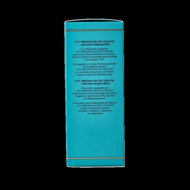 Eau de cologne molanus bottle 100 Milliliter