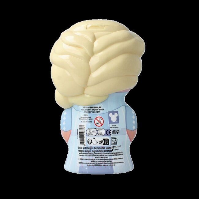 Frozen Elsa 2D figure shower & shampoo 400 Milliliter