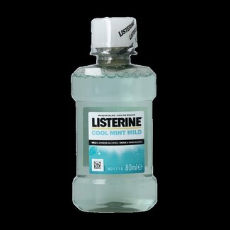 Listerine Mondwater coolmint mild 80 Milliliter