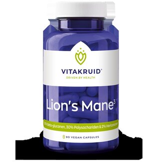 Vitakruid Lions mane 90 Vegetarische capsules