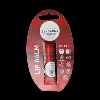 Ben & Anna Lipbalm strawberry 9 Gram