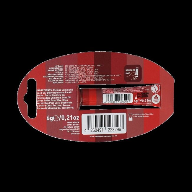 Baume à lèvres fraise 9 g